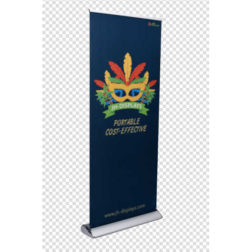 Deluxe Wide-Base Retractable Roll Up Banner Stand