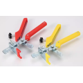 Tile leveler pushing pliers red