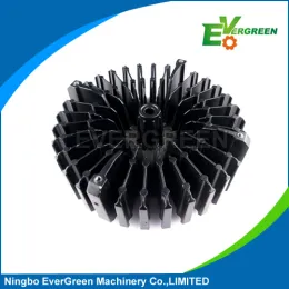 Aluminum casting black powder coating