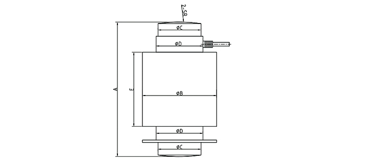 GCS705 load cell drawing