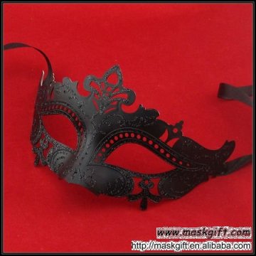 Hot Sell High Quality Black Plastic Sexy Masquerade Mask
