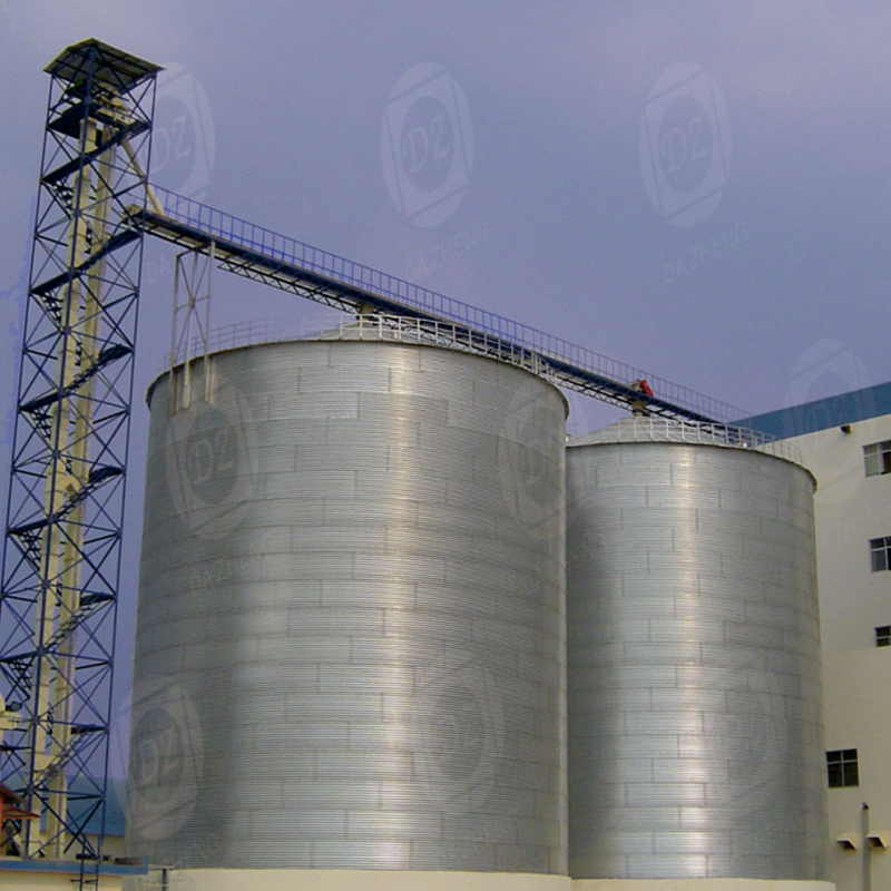 Hazardous waste storage leachate steel silo