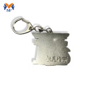 Metal enamel keychain with photo in chinese