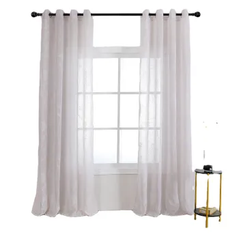 Latest Design Tulle Fabric Curtains Linen Voile Fancy Sheer Window Curtain" 

However, for better SEO and readability, you might consider:

"Latest Design Tulle & Linen Voile Curtains - Fancy Sheer Window Treatments