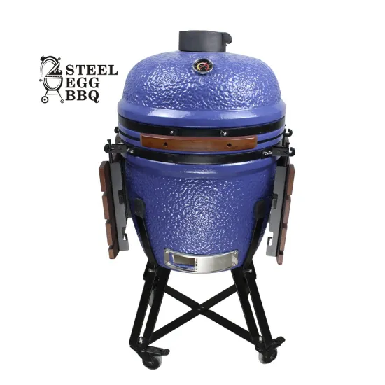 SEB KAMADO Purple 21 inch Restaurant Charcoal Bbq Grill Outdoor Kitchen Garden Kamado Bbq Grills
