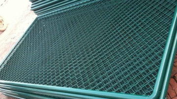 Used PVC Coating Sports Ground Chain Link Fence (YND-F-CLC)