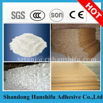Modified Starch Glue for Corrugated Paper/Paper Tube Making
