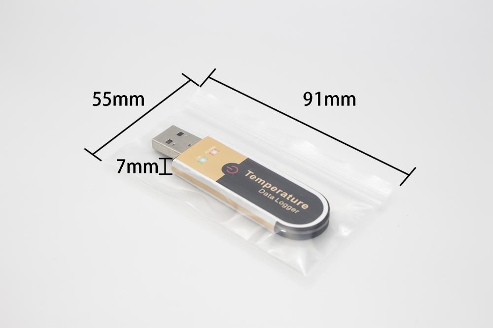 Waterproof USB 2.0 PDF Disposable Temperature Data Logger