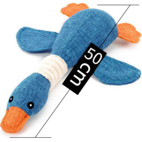 Animal Shaped Duck Squeak Plush Pet Dog Leksaker