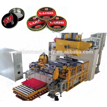 Automatic 2 Piece Shoe Polish Tin Can Line