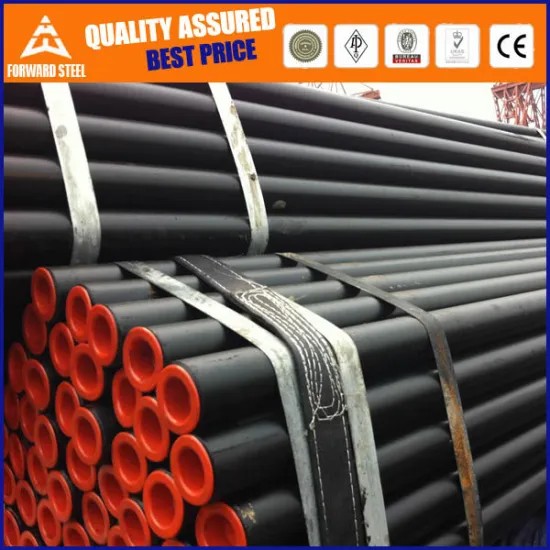 Galvanized with black oiled surface steel pipe