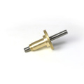 Trapezoidal lead screw Tr10x9 with Brass flange nut