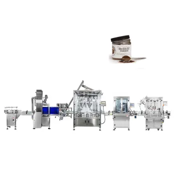 Automatic Milk Powder and Coffee Powder Packaging Line: Weighing, Filling, Canning Machine