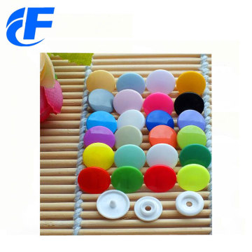 KAM plastic colorful snap button of best quality