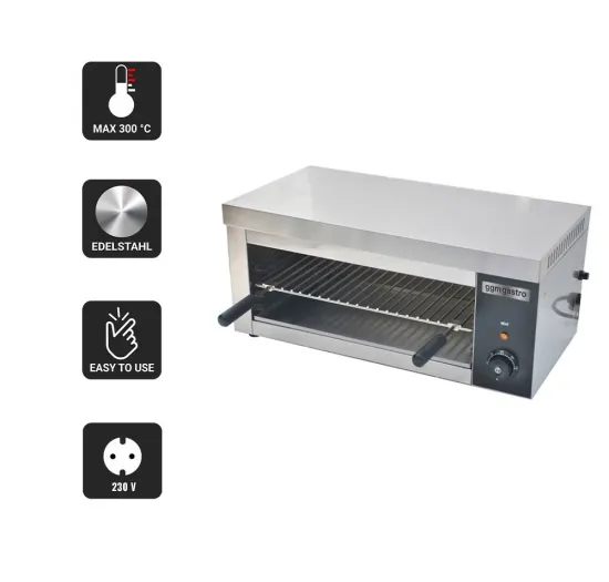 Commercial Electric Toaster Oven, Salamander Oven, Bread Oven Smj64