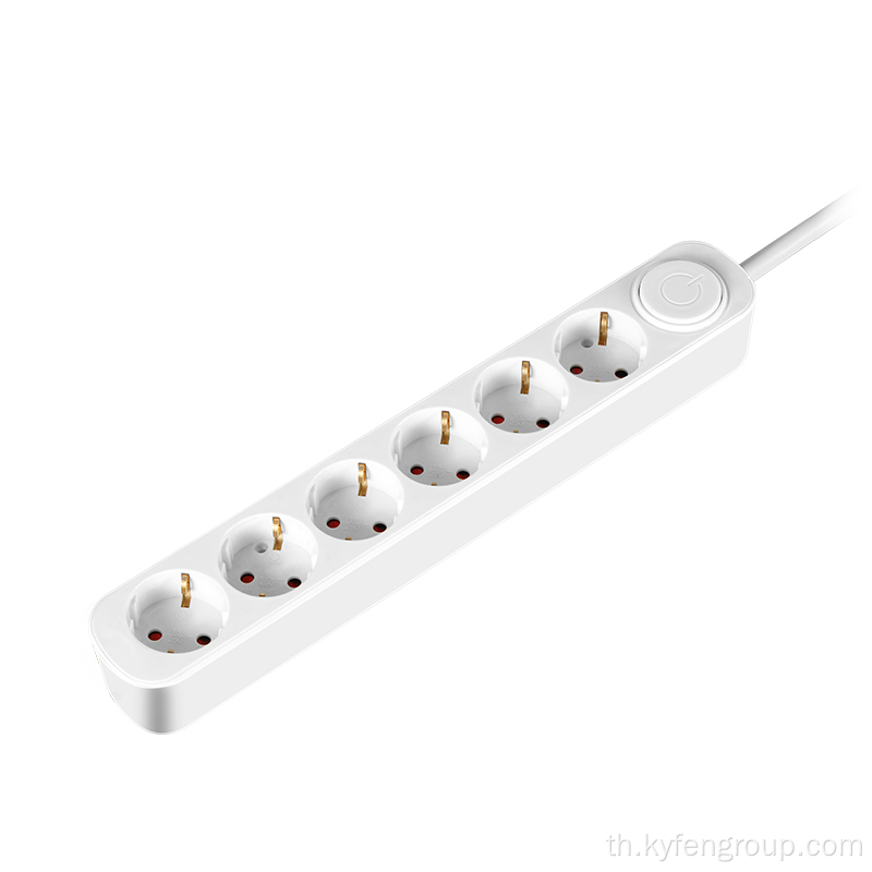 ปลั๊ก German Schuko, ปลั๊กพลังงาน 6 ช่อง, ปลั๊กไฟหญิง