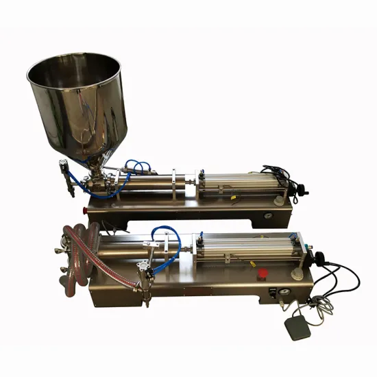 G1W Semi-Automatic Paste/Liquid Dosing Filling Machine for Cosmetics and Shampoo