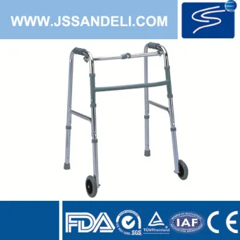 HOT SALE aluminum walker with two wheels