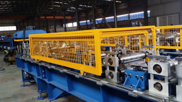 Color coated steel ridge cap making machine