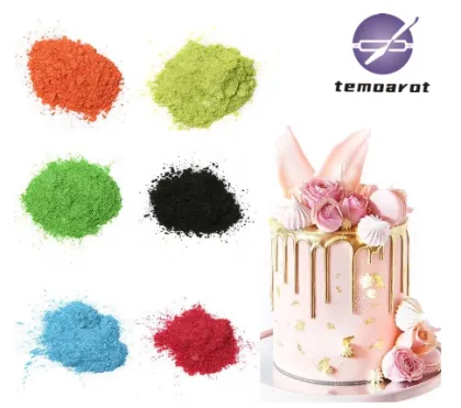 Edible Gold Powder and Silver Pearl Powder for Cake Decoration