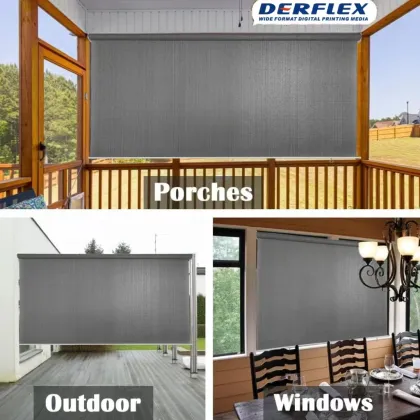 Blackout Sunscreen Fabric for Polyester Sunshade Blinds and Window Curtains