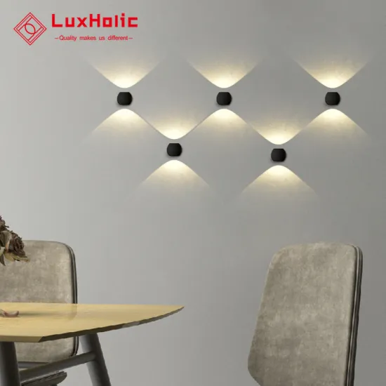 Unique Modern Bedroom Round LED Sconce Wall Lamp