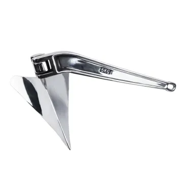 Stainless Steel Mirror Polished Boat Plough Anchor Wing Anchor for Sale