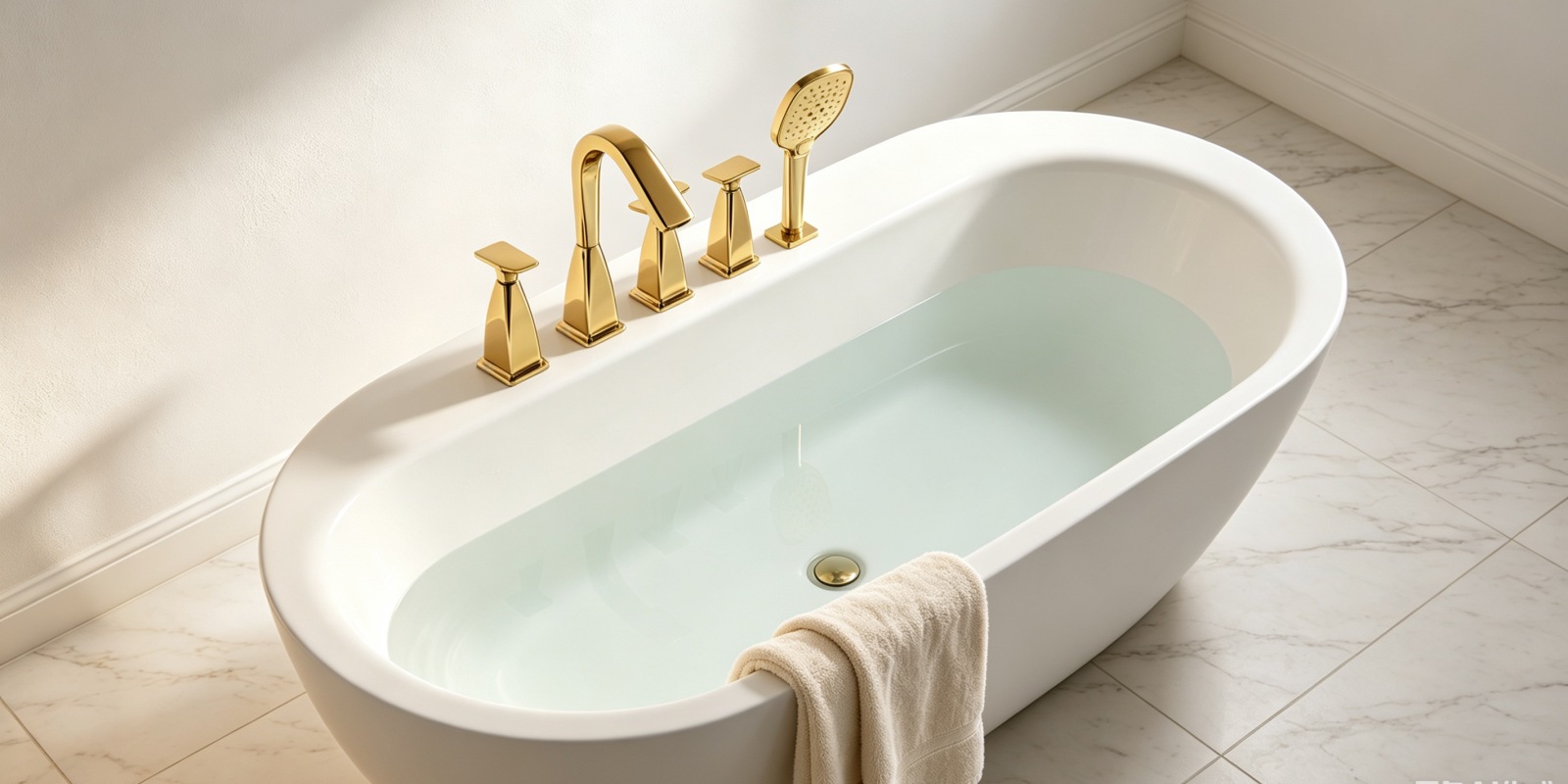 5-hole Rim Mount Bath Set