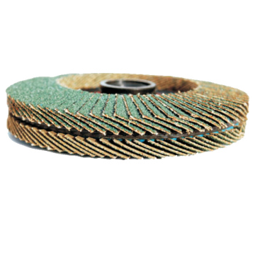 Metal Zirconia Twin Flap Disc Abrasive Grinding Disc 80 Flaps