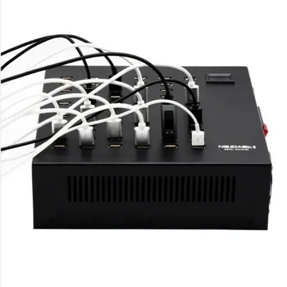 Multiple Bluetooth headsets USB charging stations