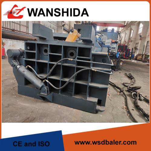 Máquina de prensa de sucata hidráulica para reciclagem de metal