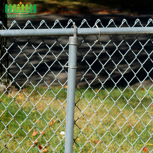 4' x 8' Galvanized Chain Link Fence Panels