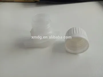 16mm laundry detergent spout with cap plant
