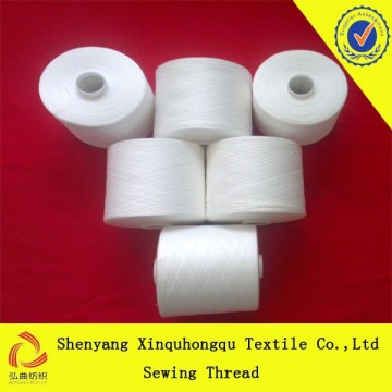 T20 100% Yizheng staple polyester fibre spun yarn for dyed sewing thread