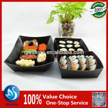 Take away paper food tray