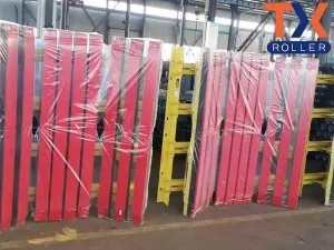 Customized conveyors impact bar impact bed