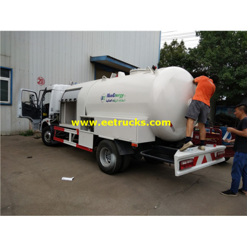 Camions de distributeur de propane de 2000 gallons 3.5T