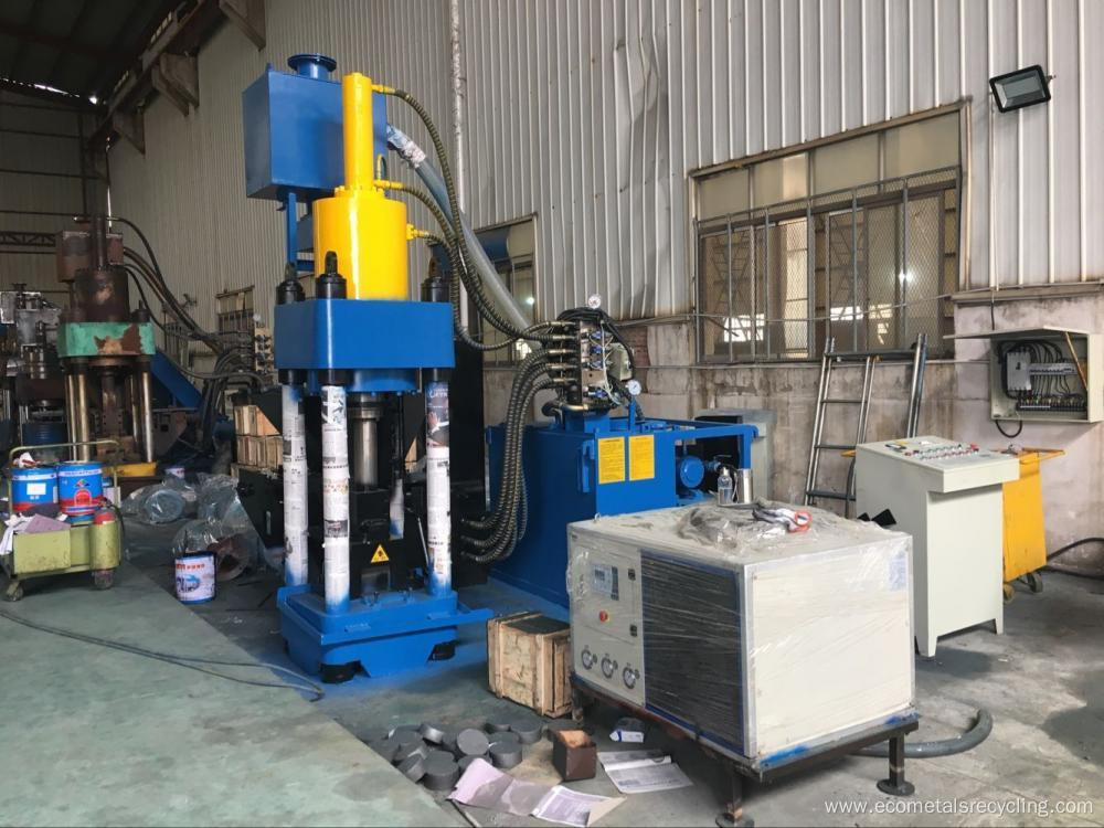 Hydraulic Aluminum Factor Particles Briquetting Machine