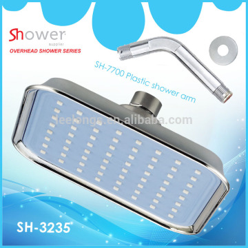 Leelongs ABS Chrome Square 6inch Best Rain Shower Head