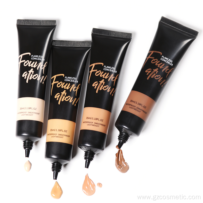 8 Color Matte Foundation Hose Stick Custom Concealer Private Label Makeup Natural Concealer Waterproof Liquid Foundation