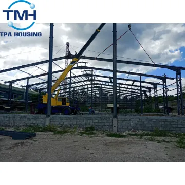 workshop recyclable warehouse frame truss steel structure
