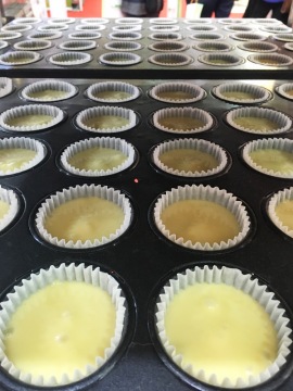 Depositante de bolo de creme de bolo duplo industrial
