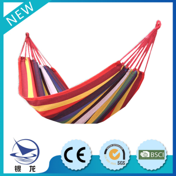 Safety & comfortable stripe style hammock suitable for outing