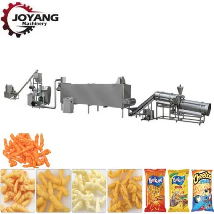 Crispy Snack Production Line: Kurkure, Cheetos, Nik Naks Puffed Snacks Making Machine