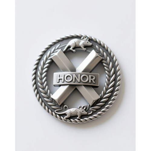 Premium metal lapel pin design