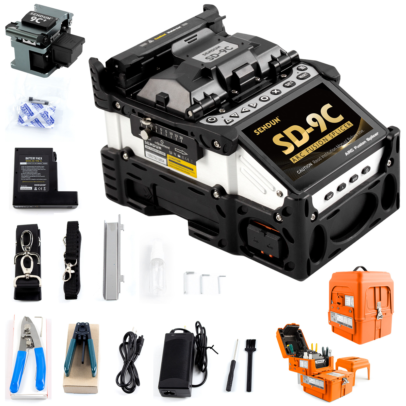 SD-9C machine with packed accessories SD-9C machine with packed accessories