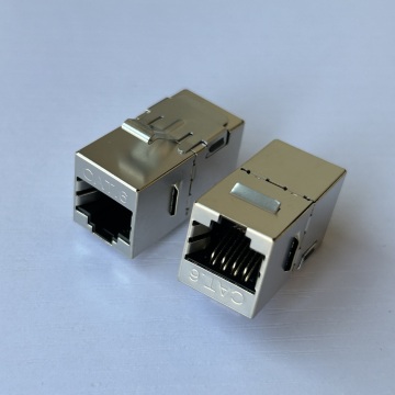 RJ45 Γυναίκα σε θηλυκό Keystone FTP CAT6 Θωρακισμένο inline ζεύκτη