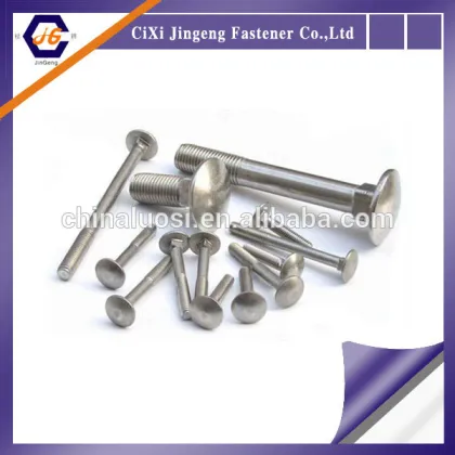 Round head bolts ANSI B18.5