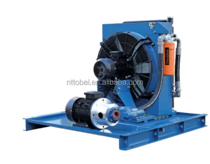 Sustainable Hydraulic Oil Package Cooler With Electric Fan Applicable Industries Construction Works