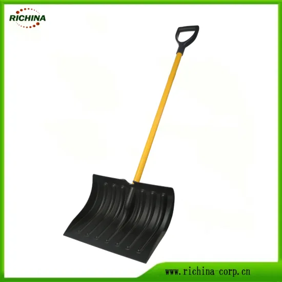 Basic Snow Pusher Shovel with Metal Handle